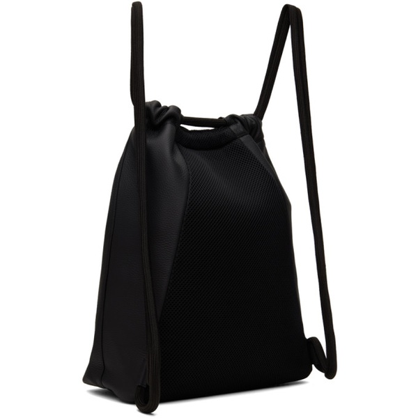 메종마르지엘라 메종마르지엘라 Maison Margiela Black Soft 5AC Drawstring Backpack 241168M166007