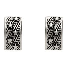 메종마르지엘라 Maison Margiela Silver Star Earrings 241168F022007