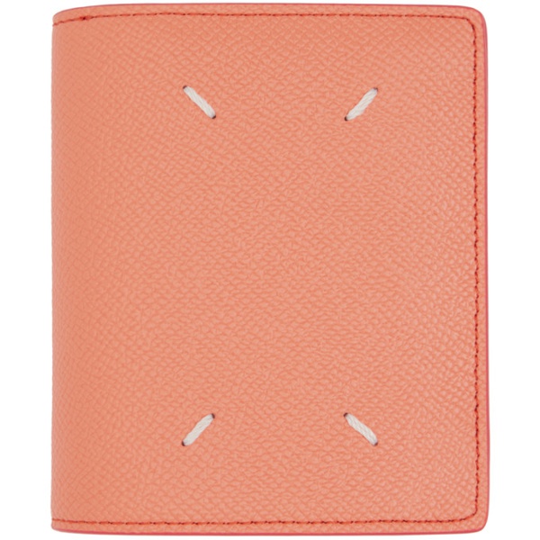 메종마르지엘라 메종마르지엘라 Maison Margiela Orange Four Stitches Wallet 232168M164021