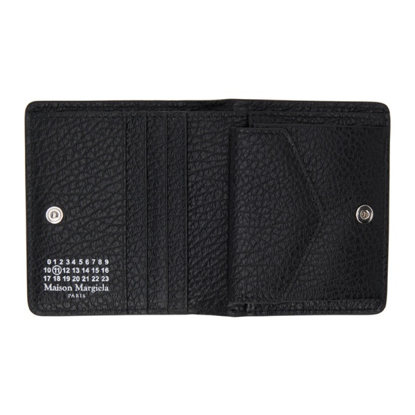 메종마르지엘라 메종마르지엘라 Maison Margiela Black Four Stitches Pocket Wallet 241168M161012