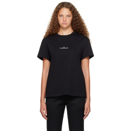 메종마르지엘라 Maison Margiela Black Printed T-Shirt 231168F110014