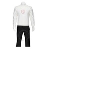 Mm6 메종 마르지엘라 Mm6 메종마르지엘라 Maison Margiela Maison Margiela Mens Embroidered Logo Sweatshirt S50GU0162-S25503-101
