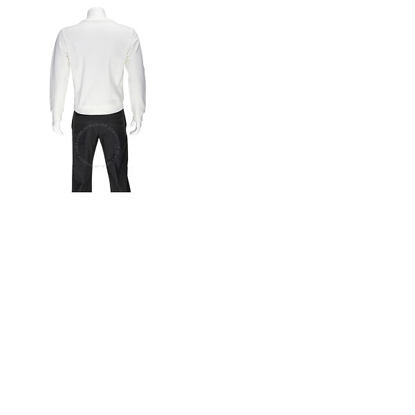메종마르지엘라 Mm6 메종 마르지엘라 Mm6 메종마르지엘라 Maison Margiela Maison Margiela Mens Embroidered Logo Sweatshirt S50GU0162-S25503-101