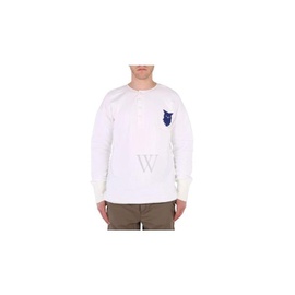 Mm6 메종 마르지엘라 Mm6 메종마르지엘라 Maison Margiela Maison Margiela MEN'S White Bird Embroidered Long Sleeve Shirt S30GL0039-S23863-101