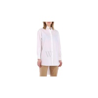 Mm6 메종 마르지엘라 Mm6 메종마르지엘라 Maison Margiela Mm6 Ladies Optic White Upside Down Cotton Shirt, Brand Size 36 (US Size 2) S52DL0187S47294100