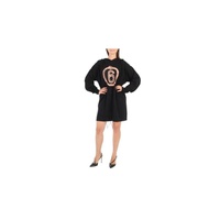 Mm6 메종 마르지엘라 Mm6 메종마르지엘라 Maison Margiela Mm6 Ladies Black Snake Logo-Print Shirt Dress S62CT0224S23588900