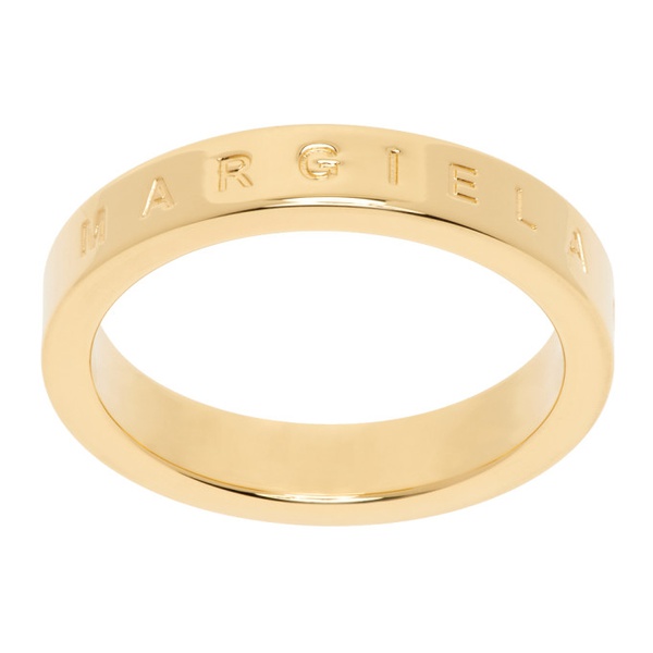  MM6 메종 마르지엘라 MM6 메종마르지엘라 Maison Margiela Gold Minimal Logo Ring 232188F024002