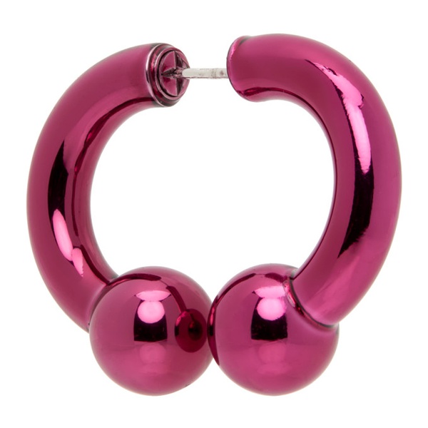  MM6 메종 마르지엘라 MM6 메종마르지엘라 Maison Margiela Pink Boule Single Earring 231188F022010