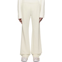 MM6 메종 마르지엘라 MM6 메종마르지엘라 Maison Margiela 오프화이트 Off-White Embroidered Sweatpants 231188M201010