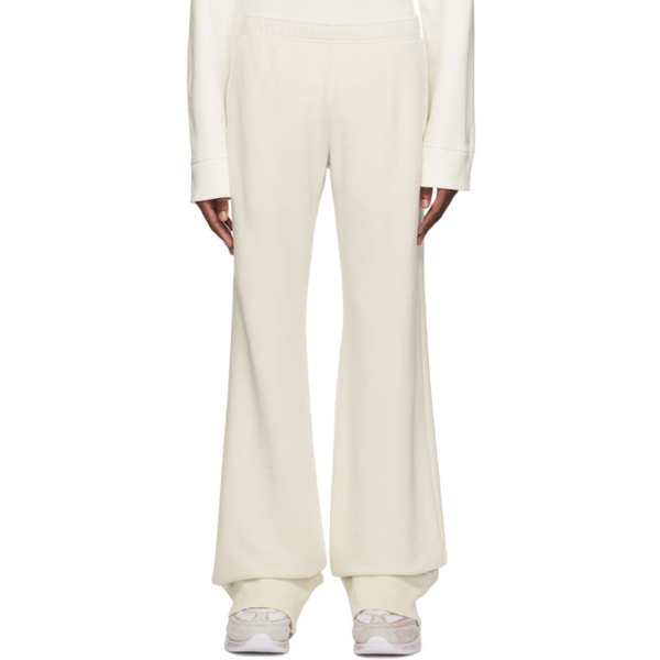 MM6 메종 마르지엘라 MM6 메종마르지엘라 Maison Margiela 오프화이트 Off-White Embroidered Sweatpants 231188M201010
