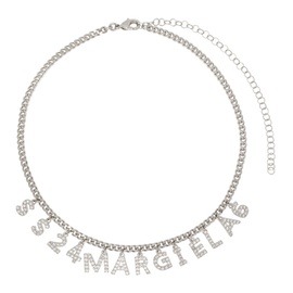 MM6 메종 마르지엘라 MM6 메종마르지엘라 Maison Margiela Silver Charm Letters Necklace 241188M145002