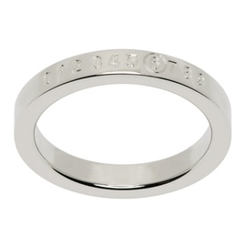 MM6 메종 마르지엘라 MM6 메종마르지엘라 Maison Margiela Silver Numeric Minimal Signature Ring 241188M147008