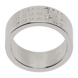 MM6 메종 마르지엘라 MM6 메종마르지엘라 Maison Margiela Silver Numeric Minimal Signature Ring 241188M147012