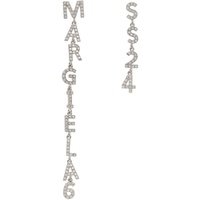 MM6 메종 마르지엘라 MM6 메종마르지엘라 Maison Margiela Silver Letter Earrings 241188F022006