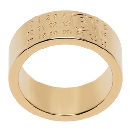 MM6 메종 마르지엘라 MM6 메종마르지엘라 Maison Margiela Gold Minimal Logo Ring 241188F024009
