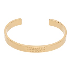 MM6 메종 마르지엘라 MM6 메종마르지엘라 Maison Margiela Gold Numeric Minimal Signature Bracelet 241188M142008