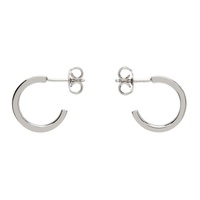 MM6 메종 마르지엘라 MM6 메종마르지엘라 Maison Margiela Silver Numerical Hoop Earrings 241188F022015