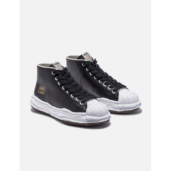  Maison Mihara Yasuhiro BLAKEY OG Sole Seam Less Leather High-top Sneaker 903393