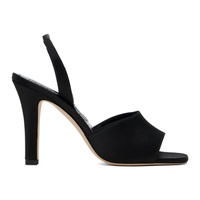 Manolo Blahnik Black 클랏 Clotilde Heeled Sandals 241140F125014