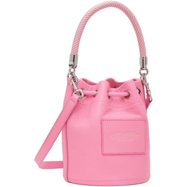 마크제이콥스 마크 제이콥스 Marc Jacobs Pink The Leather Bucket Bag 241190F048099