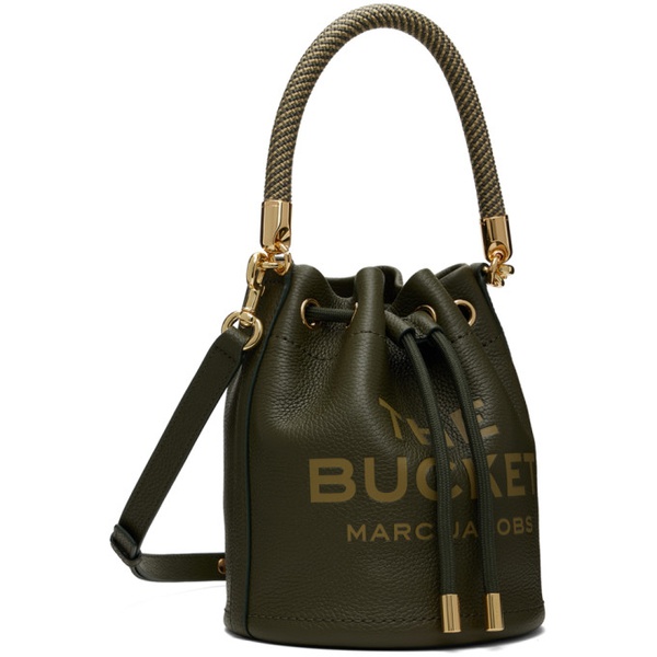 마크제이콥스 마크 제이콥스 Marc Jacobs Green The Leather Bucket Bag 241190F048100