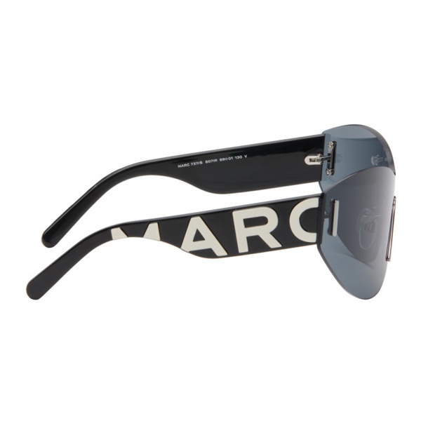 마크제이콥스 마크 제이콥스 Marc Jacobs Black Shield Sunglasses 242190F005004
