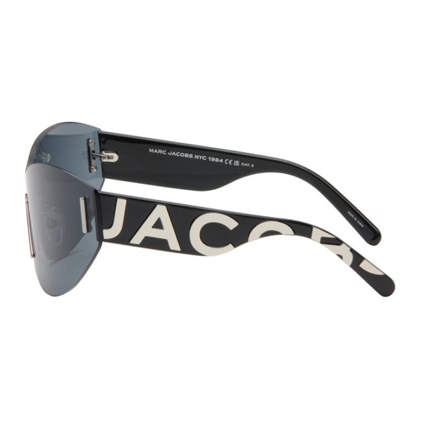 마크제이콥스 마크 제이콥스 Marc Jacobs Black Shield Sunglasses 242190F005004