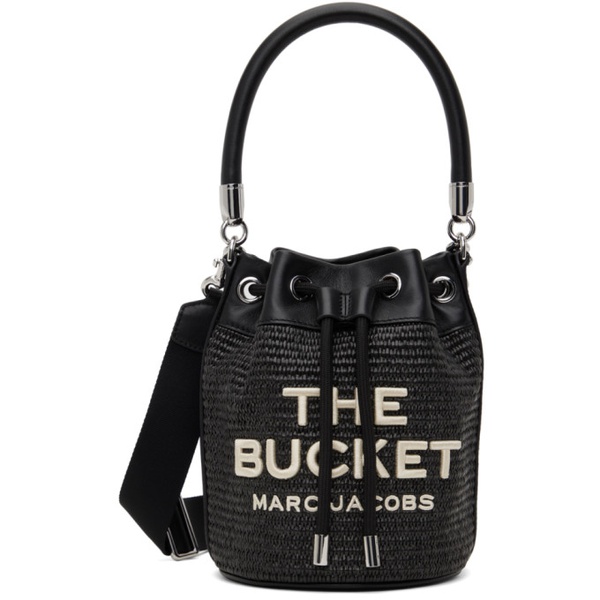 마크제이콥스 마크 제이콥스 Marc Jacobs Black The Woven Bucket Bag 241190F048096
