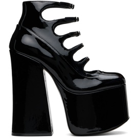 마크 제이콥스 Marc Jacobs Black The Patent Leather Kiki Heels 242190F122002