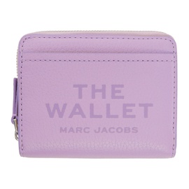 마크 제이콥스 Marc Jacobs Purple The Leather Mini Compact Wallet 242190F040035