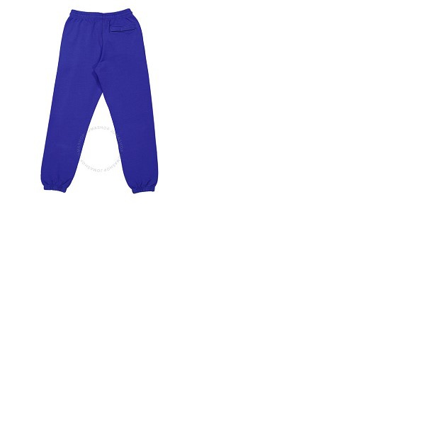  Marcelo Burlon Mens Cross Logo-Print Cotton Track Pants CMCH024C99FLE002-4501