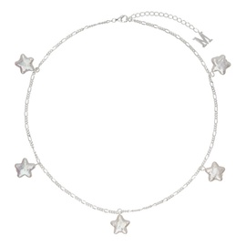 Marland Backus Silver Seeing Stars Necklace 241431F023006