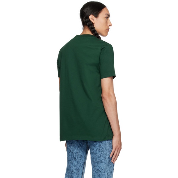마르니 마르니 Marni Green Patch T-Shirt 232379M213016