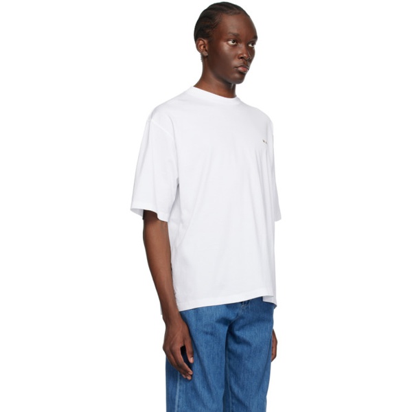 마르니 마르니 Marni White Sunset T-Shirt 231379M213025
