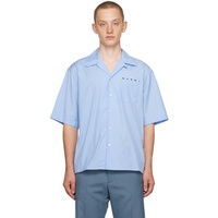 마르니 Marni Blue Printed Shirt 232379M192010