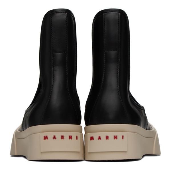 마르니 마르니 Marni Black Pablo Chelsea Boots 232379M223009