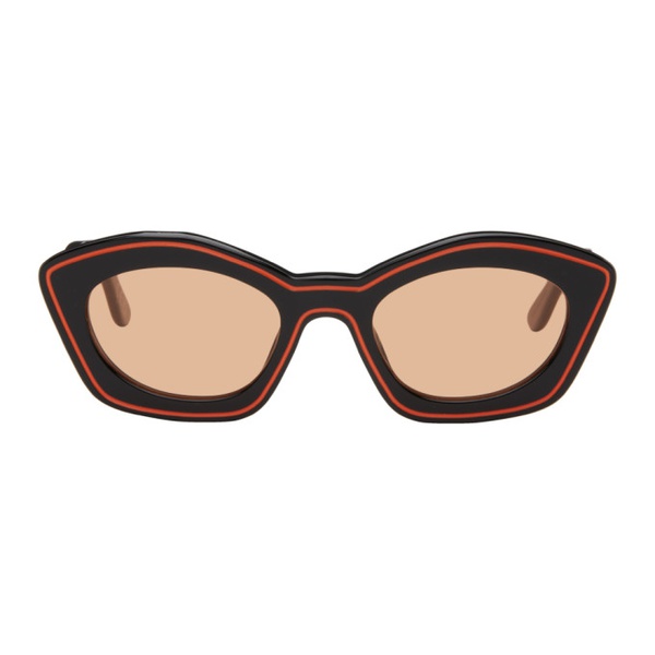마르니 마르니 Marni Black & Orange 레트로슈퍼퓨쳐 R에트로 ETROSUPERFUTURE 에디트 Edition Kea Island Sunglasses 241379F005009