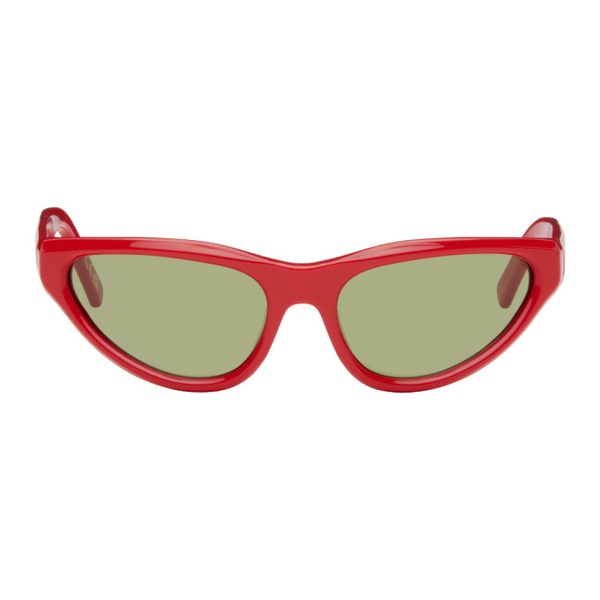 마르니 마르니 Marni Red Mavericks Sunglasses 241379M134023