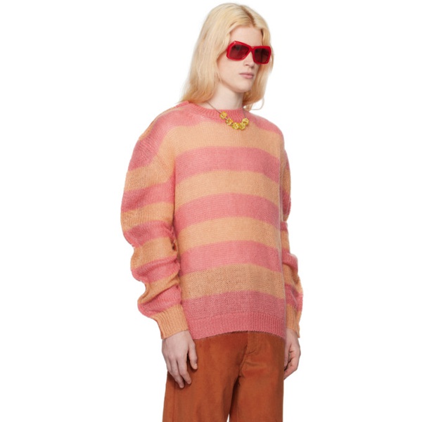마르니 마르니 Marni Pink & Orange Mix Sweater 241379M201020
