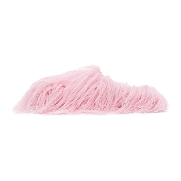 마르니 마르니 Marni SSENSE Exclusive Pink Fussbett Sabot Loafers 241379F121003
