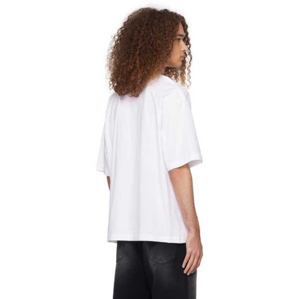 마르니 마르니 Marni Three-Pack White T-Shirts 241379M213015