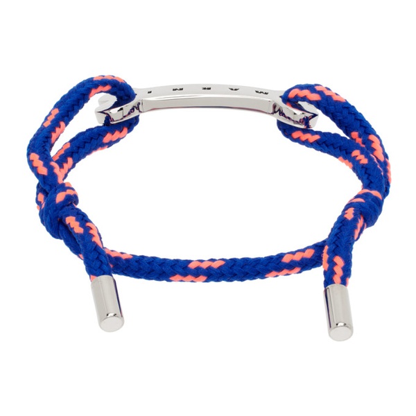 마르니 마르니 Marni Blue Cord Bracelet 241379M142004