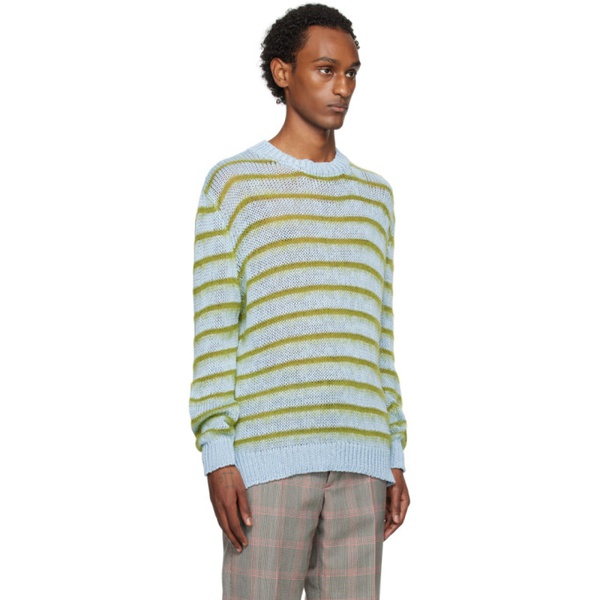 마르니 마르니 Marni Blue Stripe Sweater 241379M201003