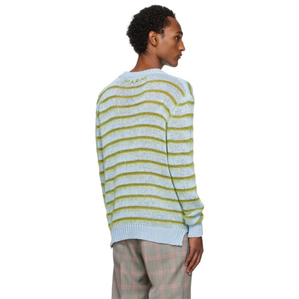 마르니 마르니 Marni Blue Stripe Sweater 241379M201003