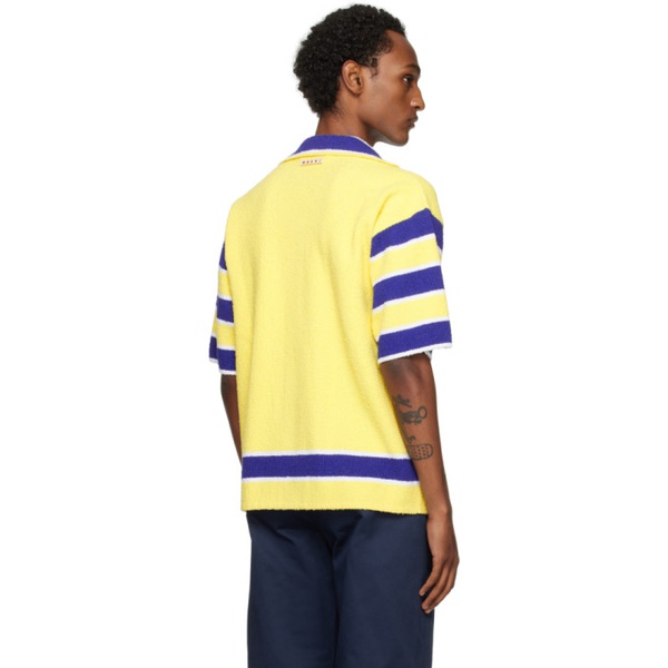 마르니 마르니 Marni Yellow Stripe Shirt 241379M192033