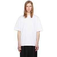 마르니 Marni White Applique T-Shirt 241379M213004