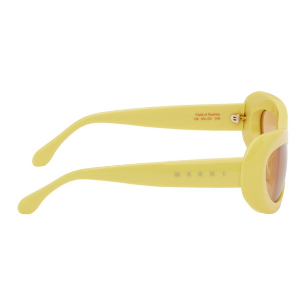 마르니 마르니 Marni Yellow 레트로슈퍼퓨쳐 R에트로 ETROSUPERFUTURE 에디트 Edition Field Of Rushes Sunglasses 242379F005019