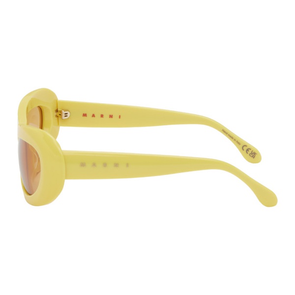 마르니 마르니 Marni Yellow 레트로슈퍼퓨쳐 R에트로 ETROSUPERFUTURE 에디트 Edition Field Of Rushes Sunglasses 242379F005019