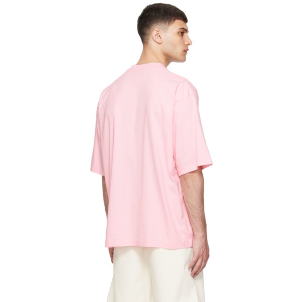 마르니 마르니 Marni Pink Printed T-Shirt 241379M213026