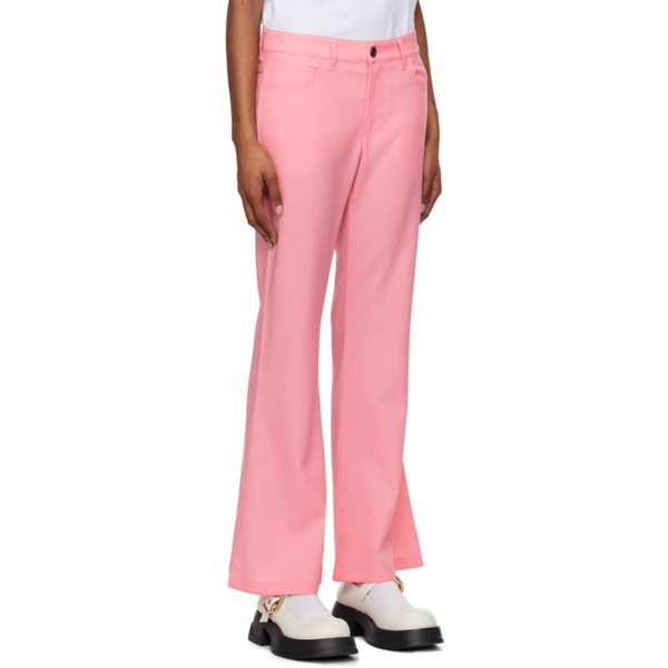 마르니 마르니 Marni Pink Flared Trousers 241379F087011